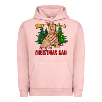 Pigment Salmon christmas nail bbs Urban Hoodie - BundleAndBundleShop