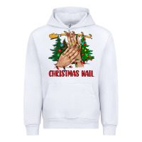 White christmas nail bbs Urban Hoodie - BundleAndBundleShop