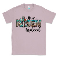 Lilac he is risen indeed Classic Tee - BarkalooDesign