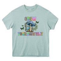 Arona grow your own way Heavy Core Tee - CowhideDigitalArt