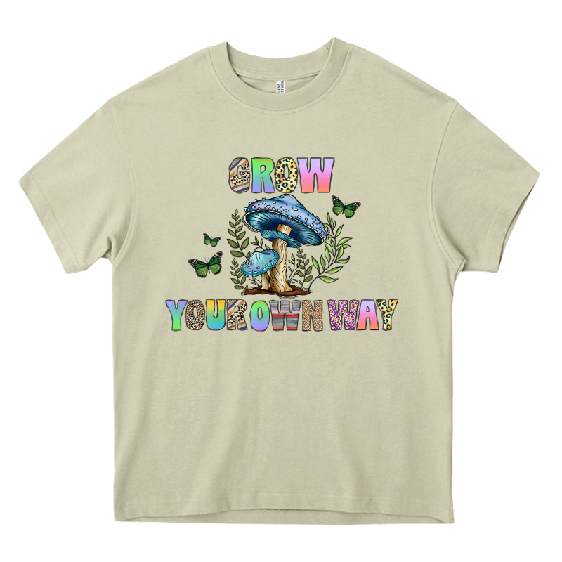 Grow Your Own Way Heavy Core Tee by CowhideDigitalArt | Teevron