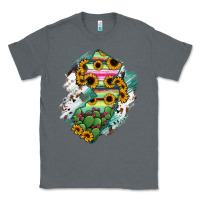 Charcoal Heather New jersey State Map Classic Tee - RanaPortraitStore