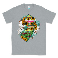 Heather Grey New jersey State Map Classic Tee - RanaPortraitStore