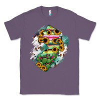 Lavender New jersey State Map Classic Tee - RanaPortraitStore