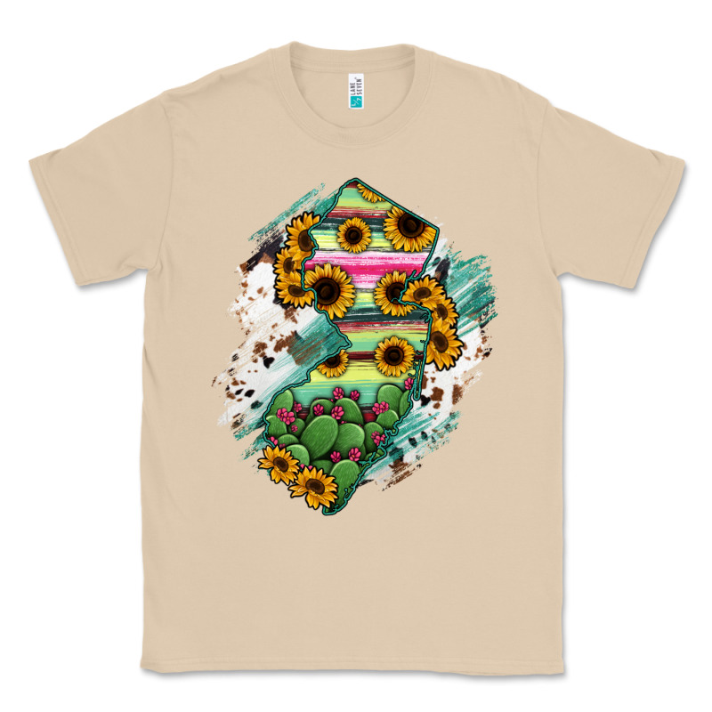 New Jersey State Map Classic Tee by RanaPortraitStore | Teevron