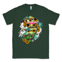 Sports Green New jersey State Map Classic Tee - RanaPortraitStore