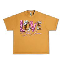 Peanut Butter love like jesus Urban Heavy Tee - texasbilliewilder