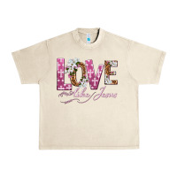 Sandshell love like jesus Urban Heavy Tee - texasbilliewilder