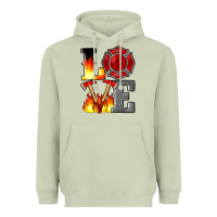 Matcha firefighter love Heavyweight Hoodie - Artiststas