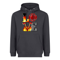 Smoke firefighter love Heavyweight Hoodie - Artiststas