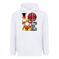 White firefighter love Heavyweight Hoodie - Artiststas