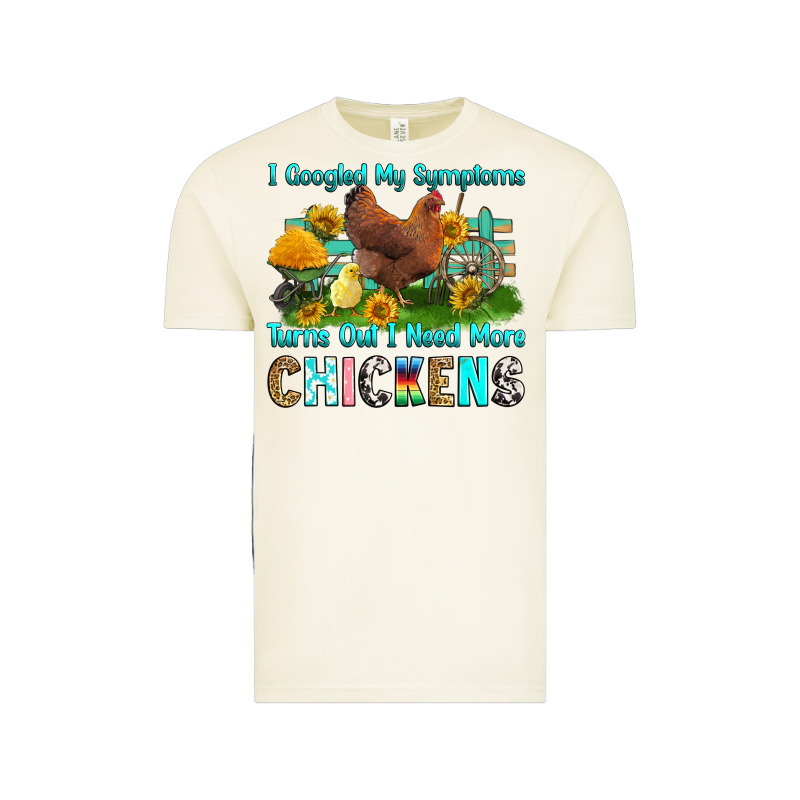 I Googled My Symptoms Turns Out I Need More Chicke Vintage Tee by RanaPortraitStore | Teevron