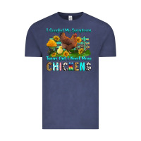 Vintage Denim i googled my symptoms turns out i need more chicke Vintage Tee - RanaPortraitStore