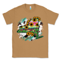 Toasted Coconut New York State Map Classic Tee - RanaPortraitStore