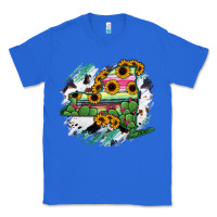 True Royal New York State Map Classic Tee - RanaPortraitStore