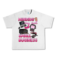 Lunar Rock minding my own small business Urban Heavy Tee - texasbilliewilder