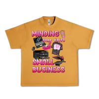 Peanut Butter minding my own small business Urban Heavy Tee - texasbilliewilder