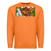 Carrot (preview)baby goats and sunflower and cactus with cowhide license plat Premium Sweatshirt - Artiststas