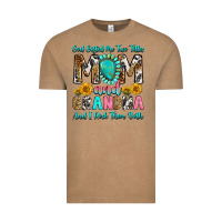 Vintage Coffee god gifted me two titles mom and grandma and i roc Vintage Tee - RanaPortraitStore
