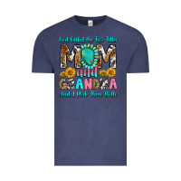 Vintage Denim god gifted me two titles mom and grandma and i roc Vintage Tee - RanaPortraitStore