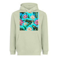 Matcha sea turtle seamless pattern Heavyweight Hoodie - BundleAndBundleShop