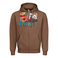 Chestnut coffee pharmacy Zipper Hoodie - RacoonDesign