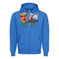 True Royal coffee pharmacy Zipper Hoodie - RacoonDesign