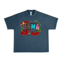 Midnight Navy badass mama cita Urban Heavy Tee - Zillion Design Studio