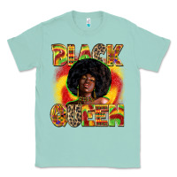 Seafoam Black queen juneteenth Classic Tee - Zillion Design Studio
