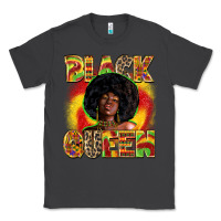 Smoke Black queen juneteenth Classic Tee - Zillion Design Studio