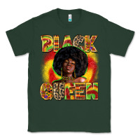 Sports Green Black queen juneteenth Classic Tee - Zillion Design Studio