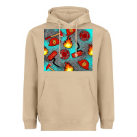 Mushroom firefighter equipment Heavyweight Hoodie - Artiststas