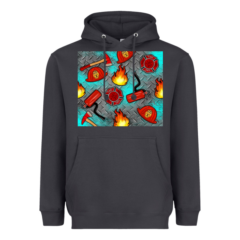 Firefighter Equipment Heavyweight Hoodie by Artiststas | Teevron