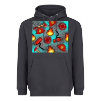 Smoke firefighter equipment Heavyweight Hoodie - Artiststas