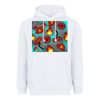 White firefighter equipment Heavyweight Hoodie - Artiststas