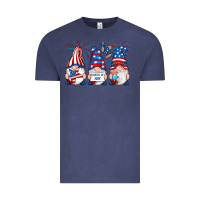 Vintage Denim fourth of july gnomes Vintage Tee - RanaPortraitStore
