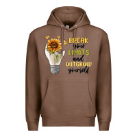 Chestnut break your limits Premium Hoodie - MaliasSmallBusiness