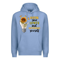 Colony Blue break your limits Premium Hoodie - MaliasSmallBusiness