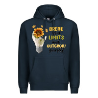 Navy break your limits Premium Hoodie - MaliasSmallBusiness