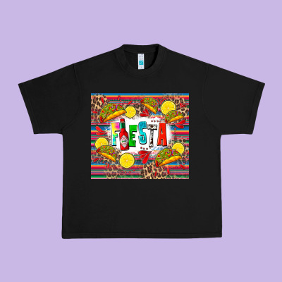 Taco Fiesta Urban Heavy Tee Designed By Zillion Design Studio