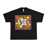 Black taco fiesta Urban Heavy Tee - Zillion Design Studio