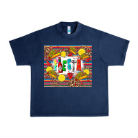Navy taco fiesta Urban Heavy Tee - Zillion Design Studio