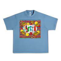 Pebble Blue taco fiesta Urban Heavy Tee - Zillion Design Studio