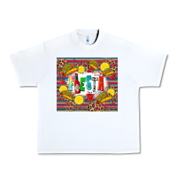 White taco fiesta Urban Heavy Tee - Zillion Design Studio