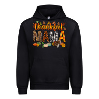Black thankful mama bbs Urban Hoodie - BundleAndBundleShop