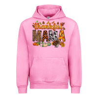 Fuchsia Pink thankful mama bbs Urban Hoodie - BundleAndBundleShop