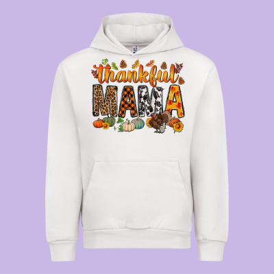 Thankful Mama Bbs Urban Hoodie Designed By Bundleandbundleshop