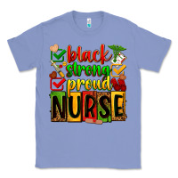 Colony Blue Black strong proud Nurse juneteeenth Classic Tee - Zillion Design Studio