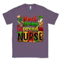 Lavender Black strong proud Nurse juneteeenth Classic Tee - Zillion Design Studio