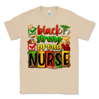 Mushroom Black strong proud Nurse juneteeenth Classic Tee - Zillion Design Studio